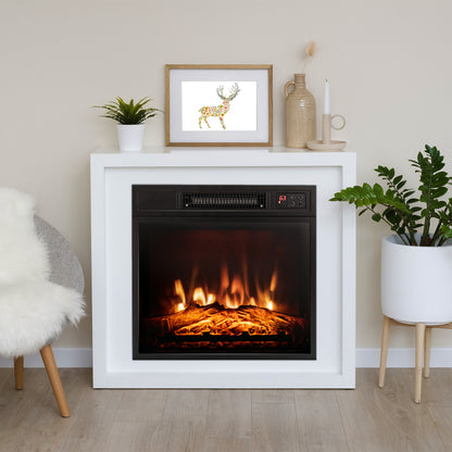 18 Inch Electric Fireplace Insert, Adjustable LED Flame Fireplaces at Gallery Canada