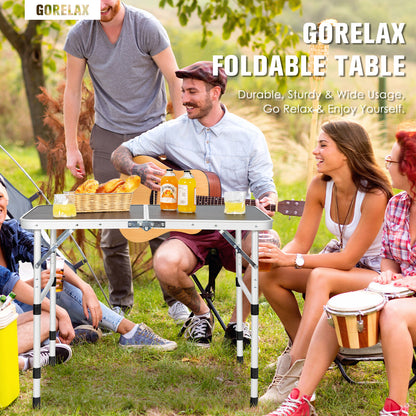 Folding Grill Table, Lightweight Aluminum, Silver Camping Furniture at Gallery Canada