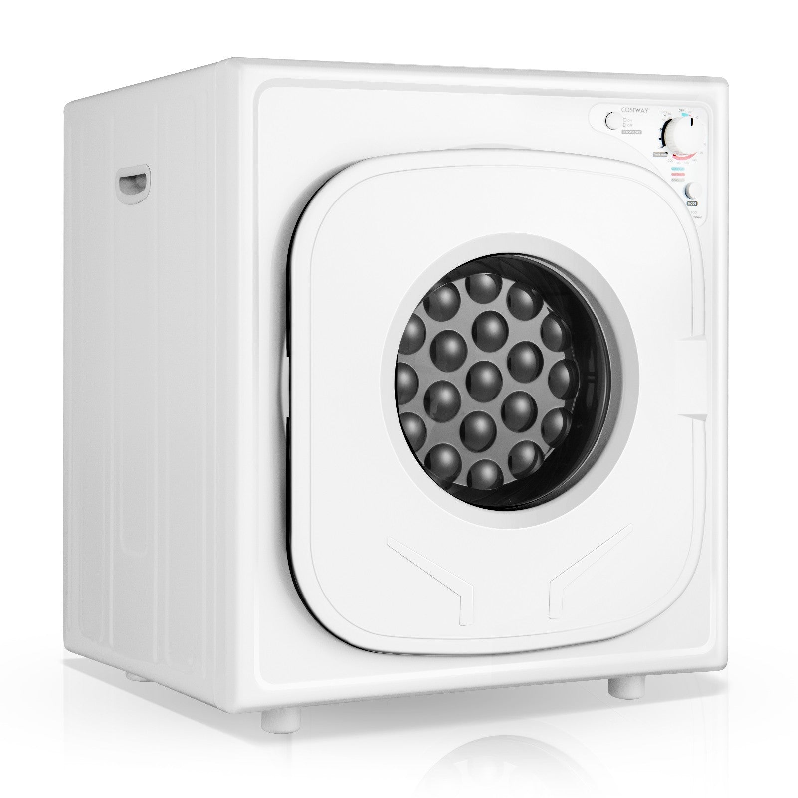 Compact Laundry Dryer, 1500W, Touch Panel, White Dryers at Gallery Canada