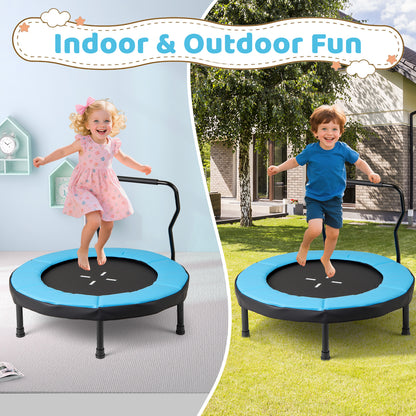 40 Inch Trampoline For Kids, Indoor Outdoor Fitness, Blue Trampolines at Gallery Canada