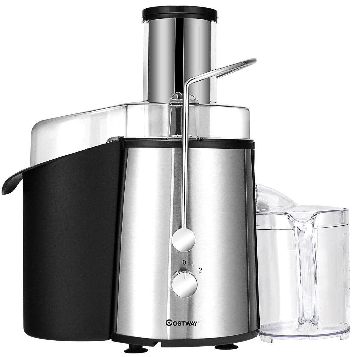 2 Speed Electric Juice Press, Fruit And Vegetable, Silver Juicers & Coffee Machines Silver at Gallery Canada