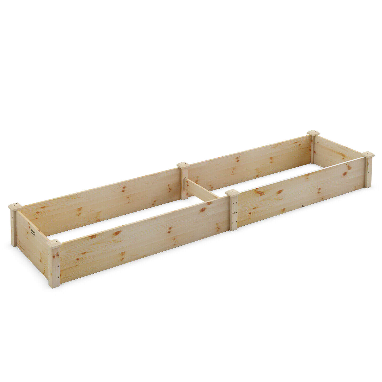 Wooden Raised Garden Bed, Outdoor, For Vegetables Flowers Fruit, Natural Raised Garden Beds at Gallery Canada