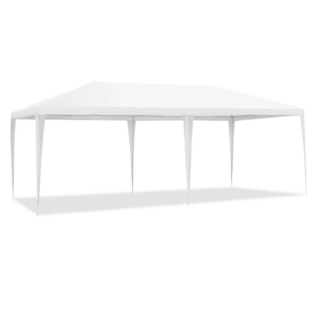 10 x 20 Feet Outdoor Canopy Tent, Removable Walls, Carry Bag, White Canopies at Gallery Canada