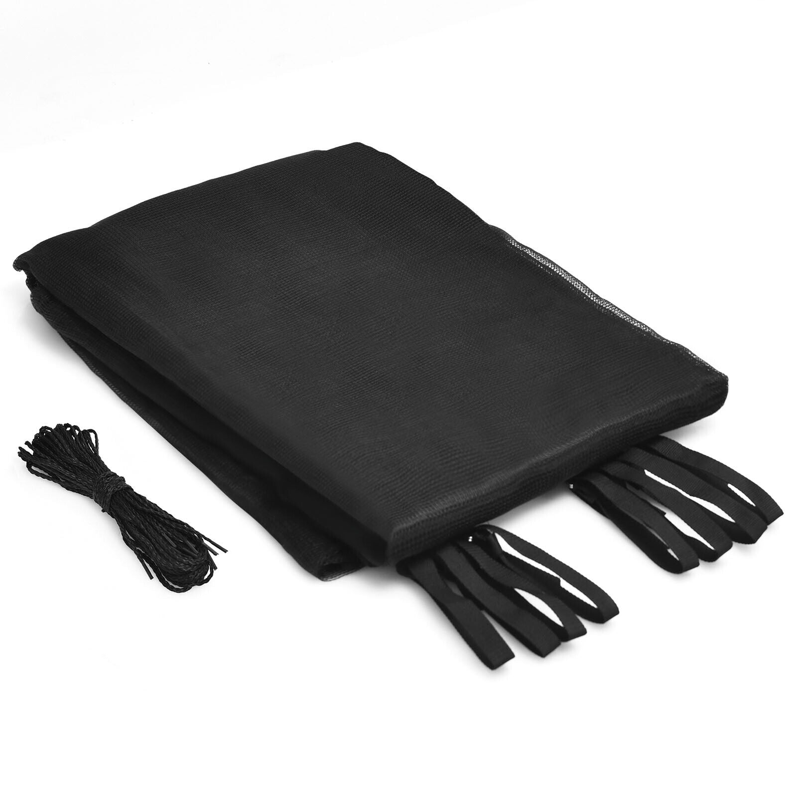 15/16 Feet Trampoline Replacement Safety Net, Adjustable Straps, Black Trampoline Accessories at Gallery Canada
