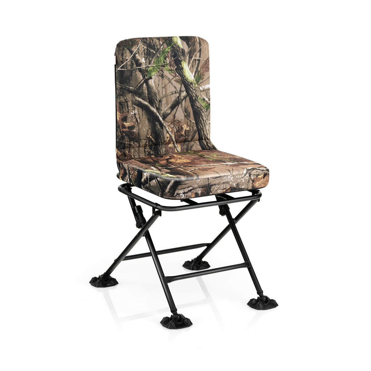 Swivel Folding Chair With Backrest, Padded Cushion, Camouflage Camping Furniture at Gallery Canada