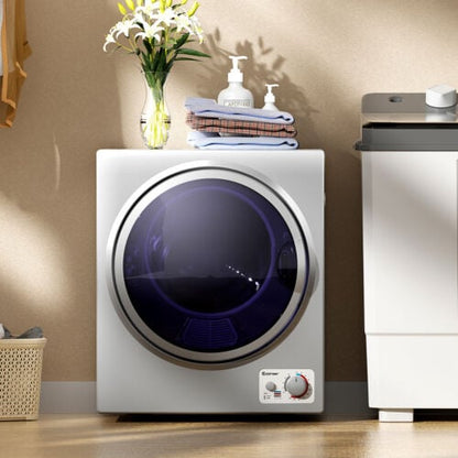 1.5 Cu.ft Stainless Steel Wall Mount Clothes Dryer, Silver Dryers at Gallery Canada