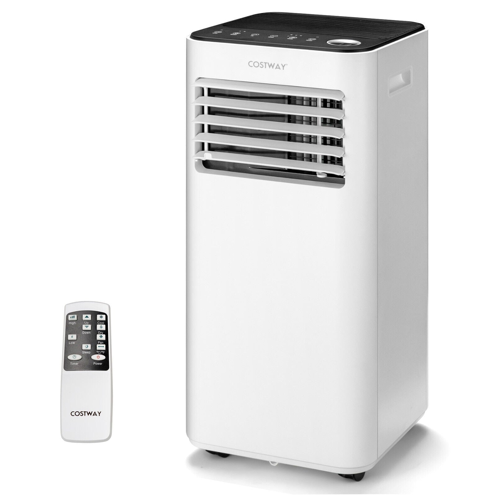 8000 BTU Portable Air Conditioner, Fan And Dehumidifier, White Portable Air Conditioners White at Gallery Canada