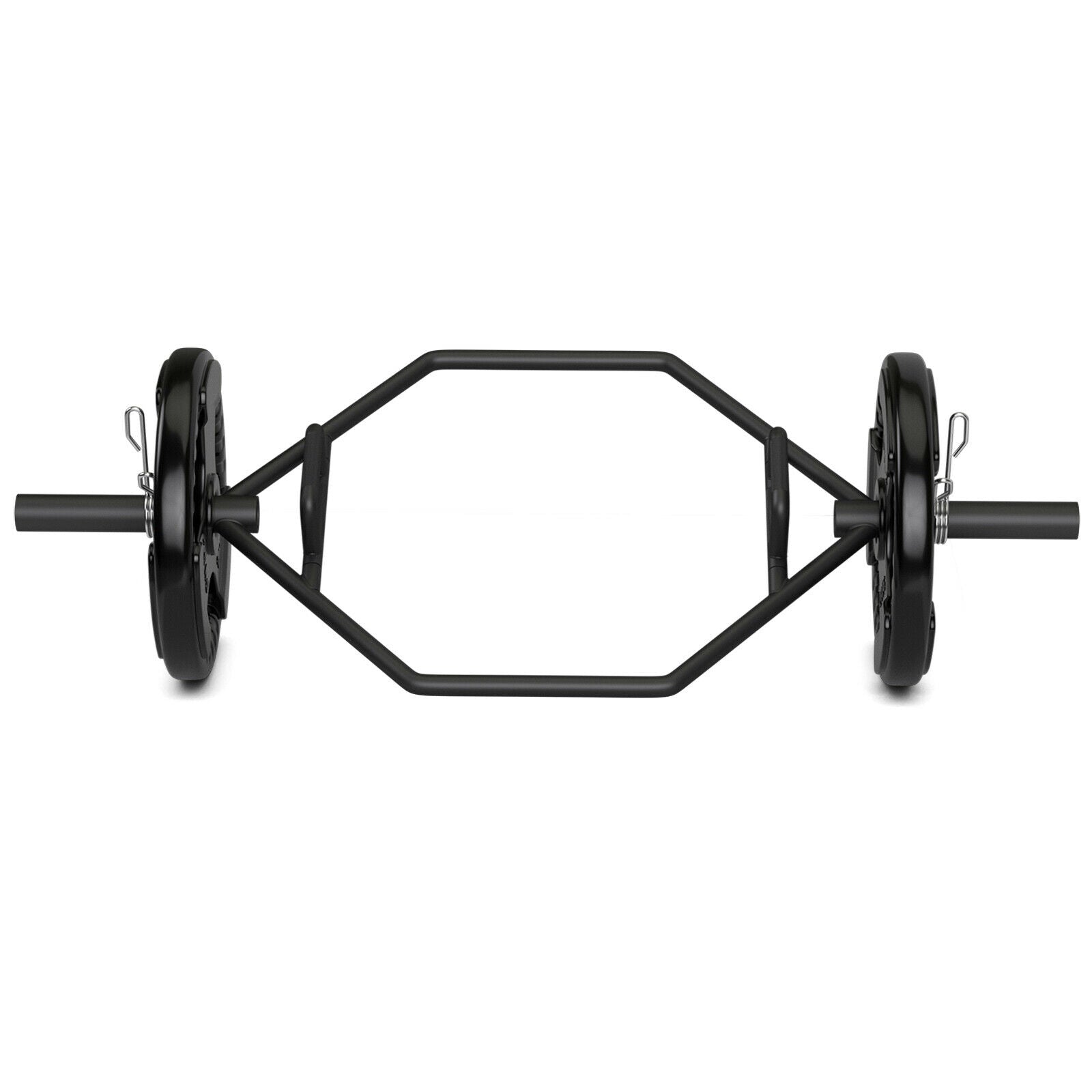 56 Inch Olympic Hexagon Deadlift Trap Bar, Black Benches Racks & Bars at Gallery Canada