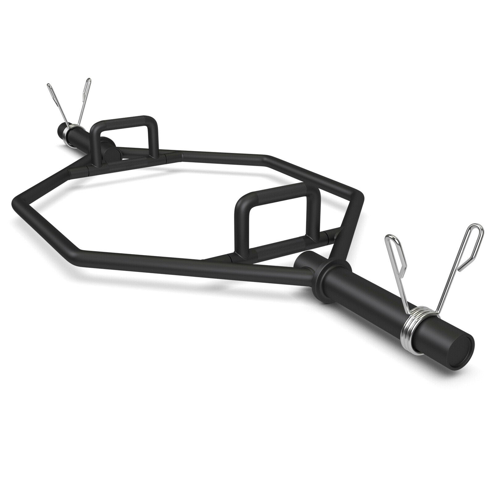 56 Inch Olympic Hexagon Deadlift Trap Bar, Black Benches Racks & Bars at Gallery Canada