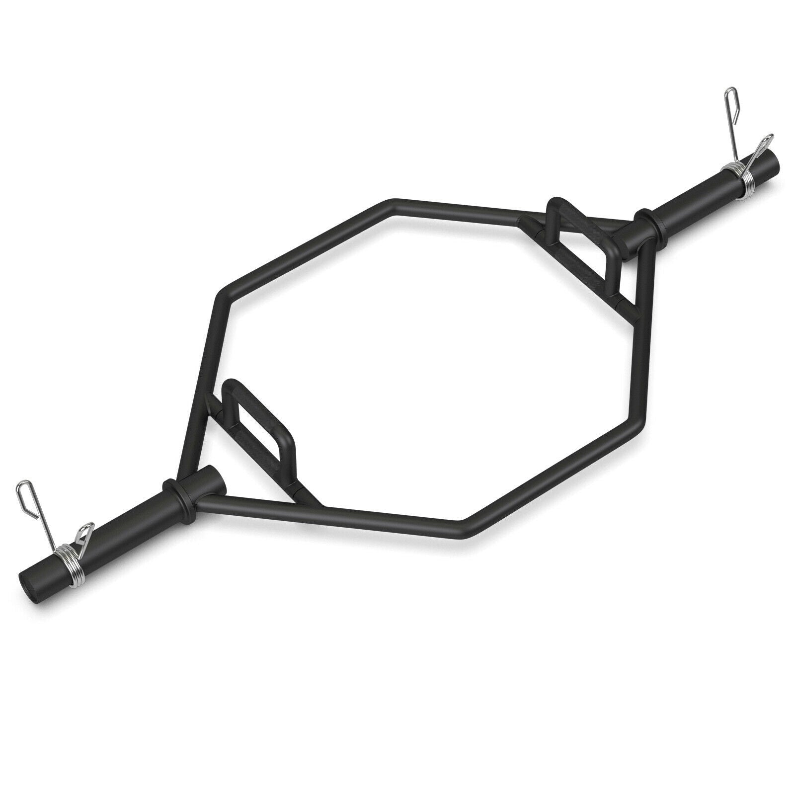 56 Inch Olympic Hexagon Deadlift Trap Bar, Black Benches Racks & Bars at Gallery Canada