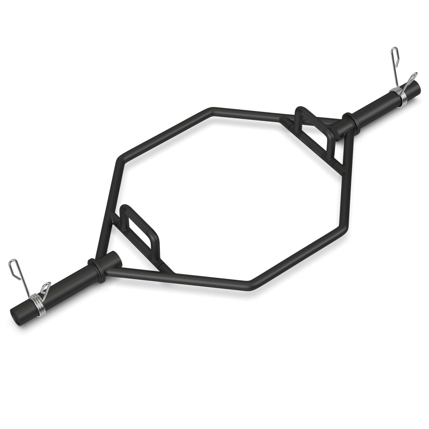 56 Inch Olympic Hexagon Deadlift Trap Bar, Black Benches Racks & Bars at Gallery Canada