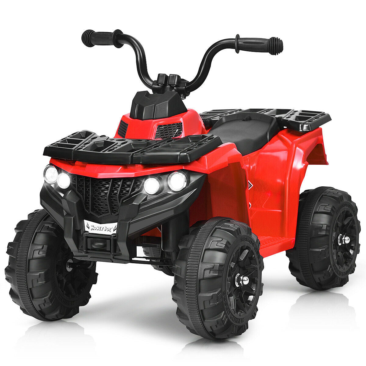 6V Kids Electric Ride On ATV, Red Powered Ride On Toys at Gallery Canada