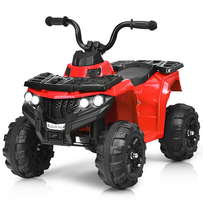 6V Kids Electric Ride On ATV, Red Powered Ride On Toys at Gallery Canada