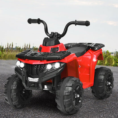 6V Kids Electric Ride On ATV, Red Powered Ride On Toys at Gallery Canada