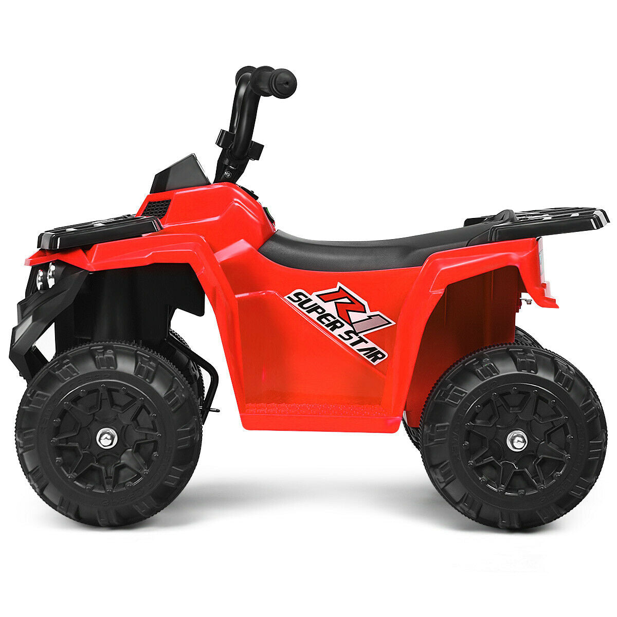6V Kids Electric Ride On ATV, Red Powered Ride On Toys at Gallery Canada