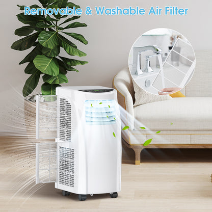 8000 BTU Portable Air Conditioner, Dehumidifier, Sleep Mode, White Portable Air Conditioners at Gallery Canada