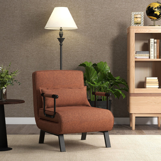Folding 6 Position Convertible Sleeper Bed Armchair Lounge Couch Accent Chairs Coffee at Gallery Canada