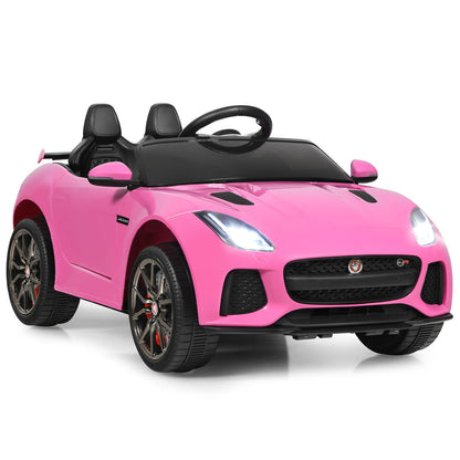 12V Jaguar F-Type SVR Kids Ride On Car, Pink Powered Ride On Toys at Gallery Canada