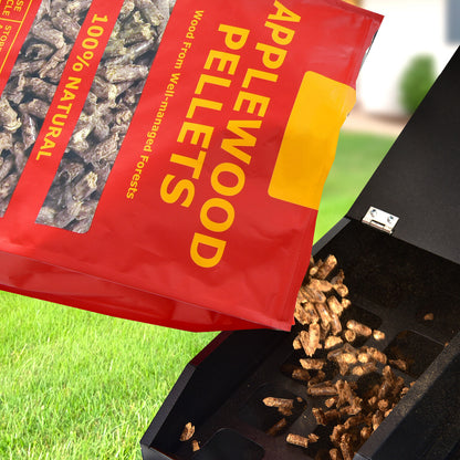 20 Pounds Apple Wood Pellets 100% All-Natural for Pellet Grills, Natural Outdoor Grills at Gallery Canada