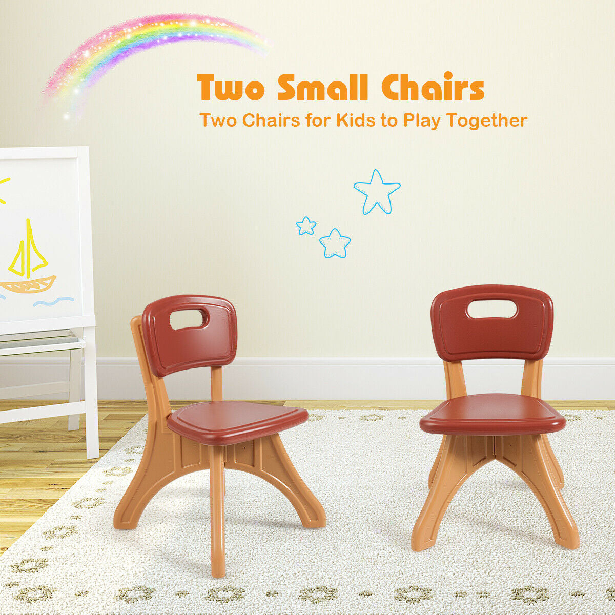 Kids Activity Table And Chair Set With Storage, Brown Kids Table & Chair Sets at Gallery Canada