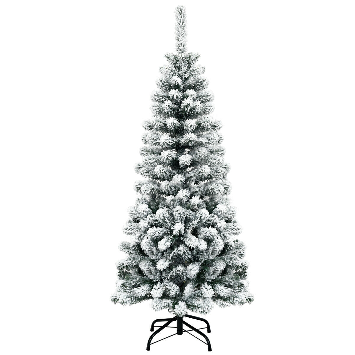 4.5 Feet Artificial Pencil Christmas Tree, 242 Branch, Green Christmas Tree at Gallery Canada