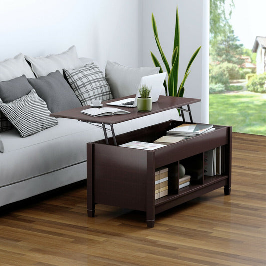 Lift Top Coffee Table with Hidden Storage Compartment, Coffee Coffee Tables Coffee at Gallery Canada