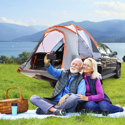 2 Person Portable Pickup Tent, S, Orange Tents at Gallery Canada