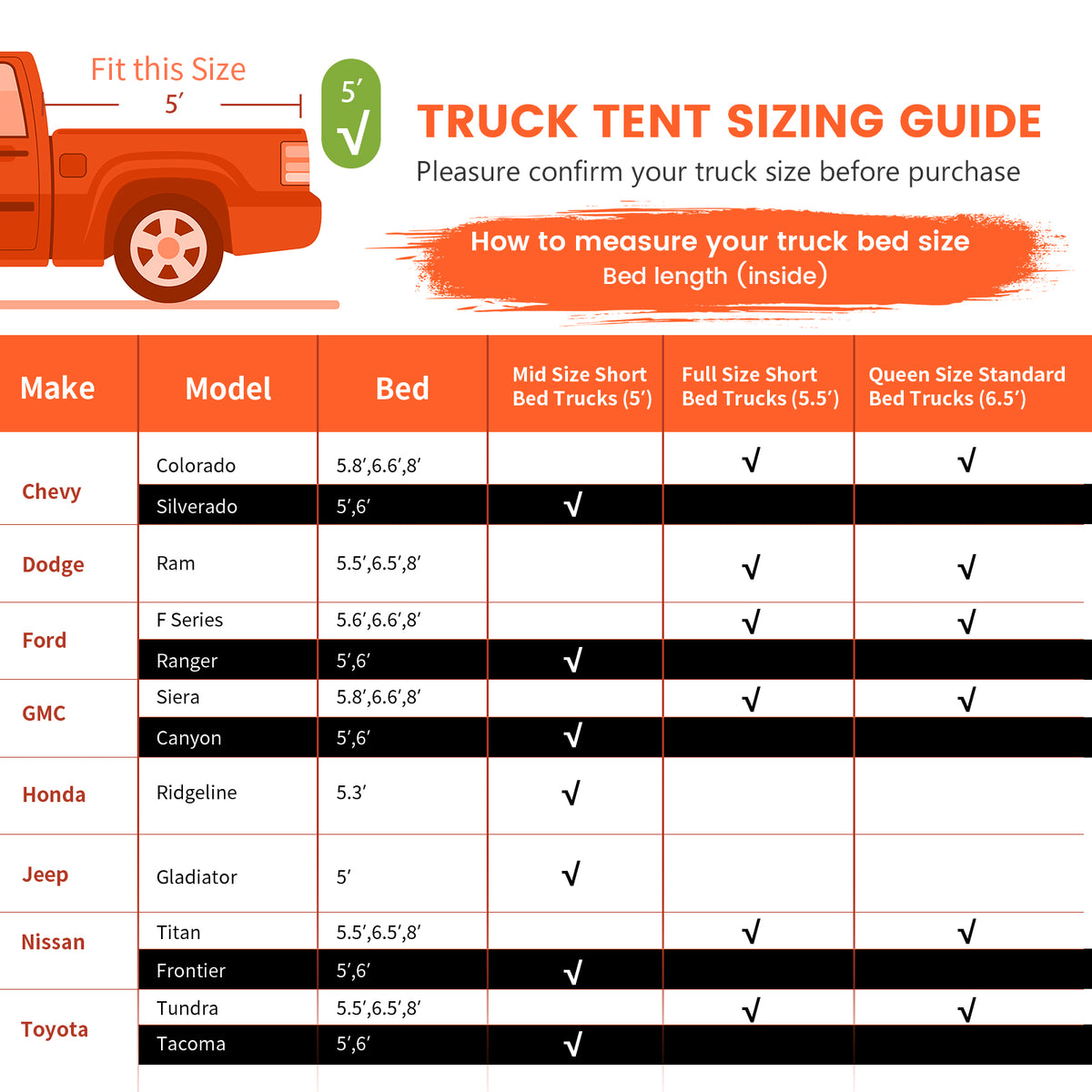 2 Person Portable Pickup Tent, S, Orange Tents at Gallery Canada