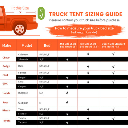 2 Person Portable Pickup Tent, S, Orange Tents at Gallery Canada