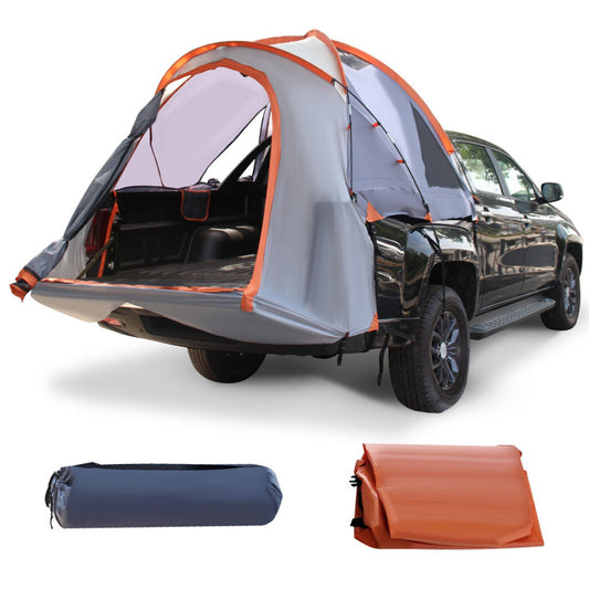 2 Person Portable Pickup Tent, L Size, Orange Tents Orange at Gallery Canada