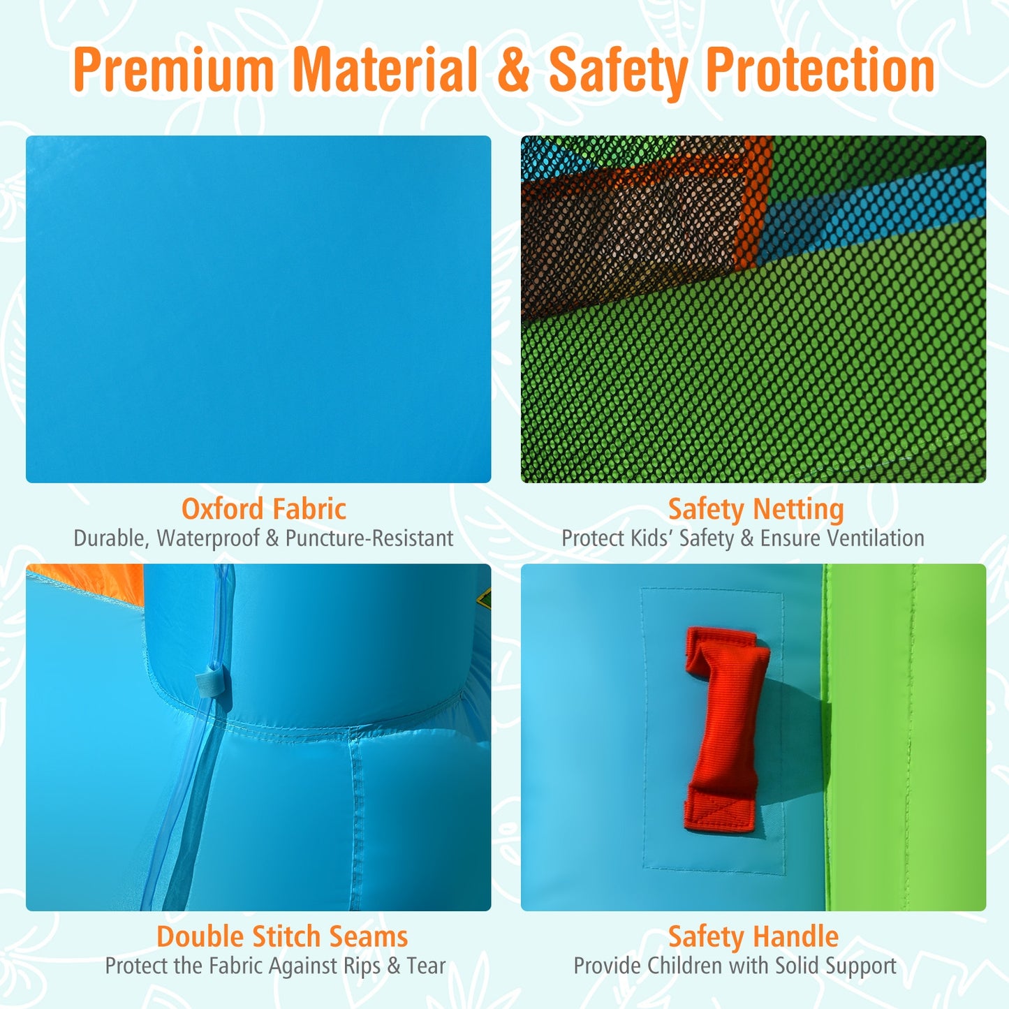 Inflatable Water Slide With Bounce House, Splash Pool, No Blower, Kids Bounce House at Gallery Canada