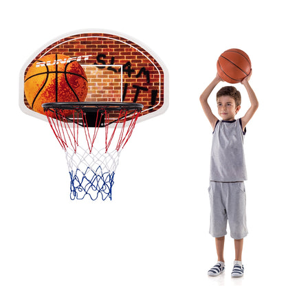 Wall Mounted Fan Backboard, Basketball Hoop With 2 Nets, Multicolor Sport Equipments at Gallery Canada