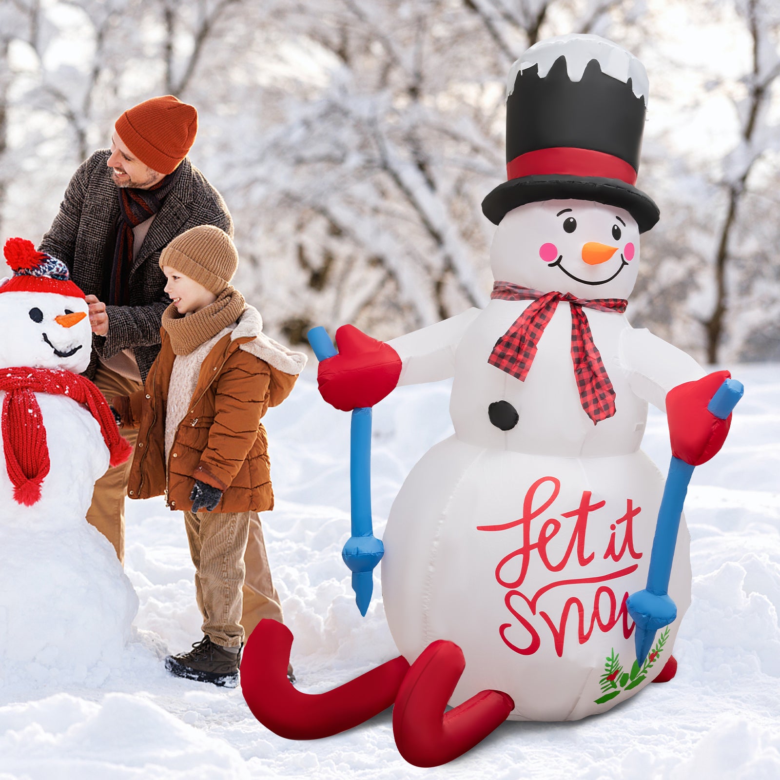 Christmas Decoration, LED Lights, Built-In Sandbag, Multicolor Christmas Inflatables at Gallery Canada