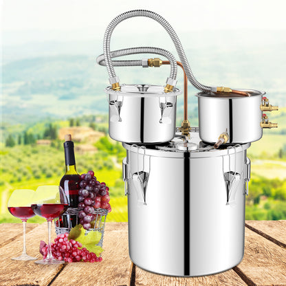 5 Gal, Water Alcohol Distiller, DIY Whisky, Silver Juicers & Coffee Machines at Gallery Canada