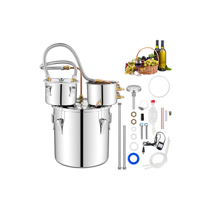5 Gal, Water Alcohol Distiller, DIY Whisky, Silver Juicers & Coffee Machines at Gallery Canada