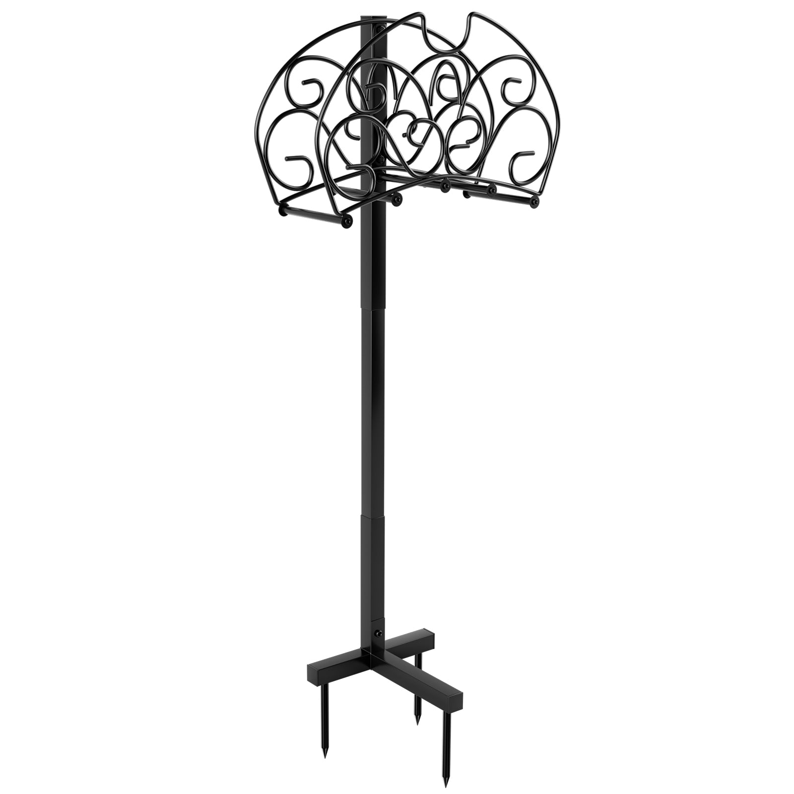 Detachable Freestanding Hose Holder, Outdoor Yard Garden, Black Garden Tools at Gallery Canada