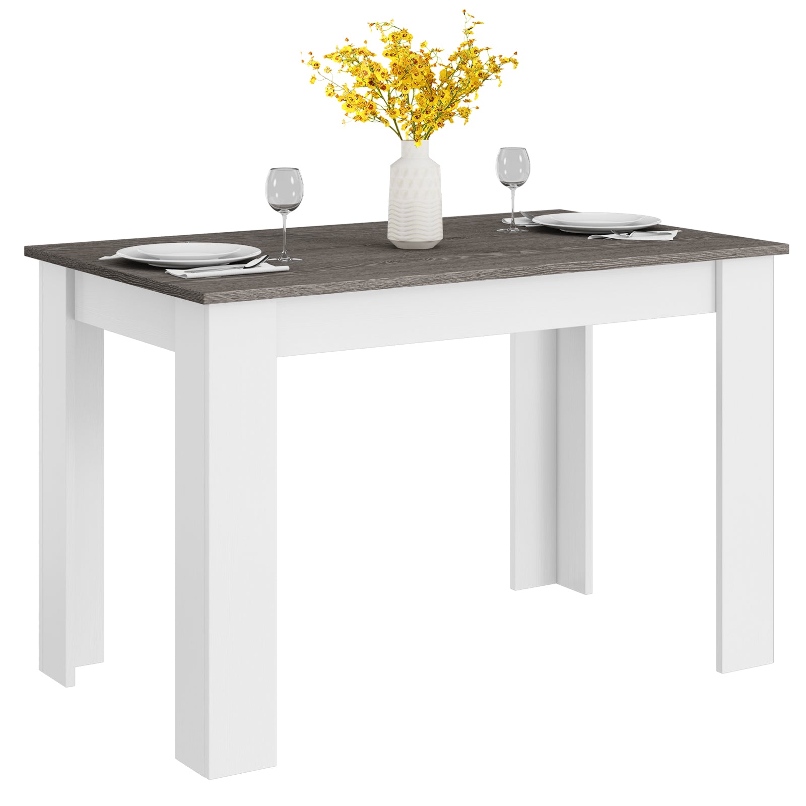 47 Inch Dining Table, Kitchen And Dining Room, Dark Gray Dining Tables at Gallery Canada