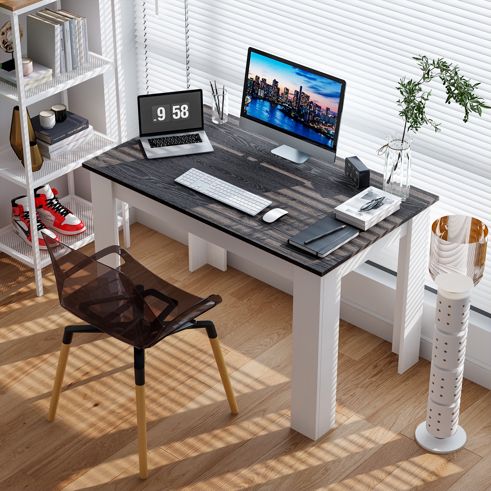 47 Inch Dining Table, Kitchen And Dining Room, Dark Gray Dining Tables at Gallery Canada
