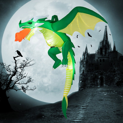 5 Feet Hanging Halloween Inflatable Dragon Halloween at Gallery Canada