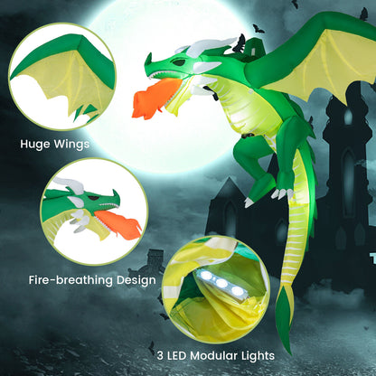 5 Feet Hanging Halloween Inflatable Dragon Halloween at Gallery Canada