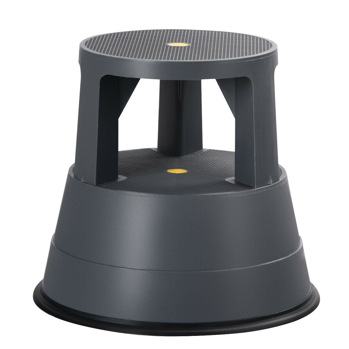 330 lbs Step Stool, Non-Slip Rubber Platform, Black Kitchen Utensils Black at Gallery Canada