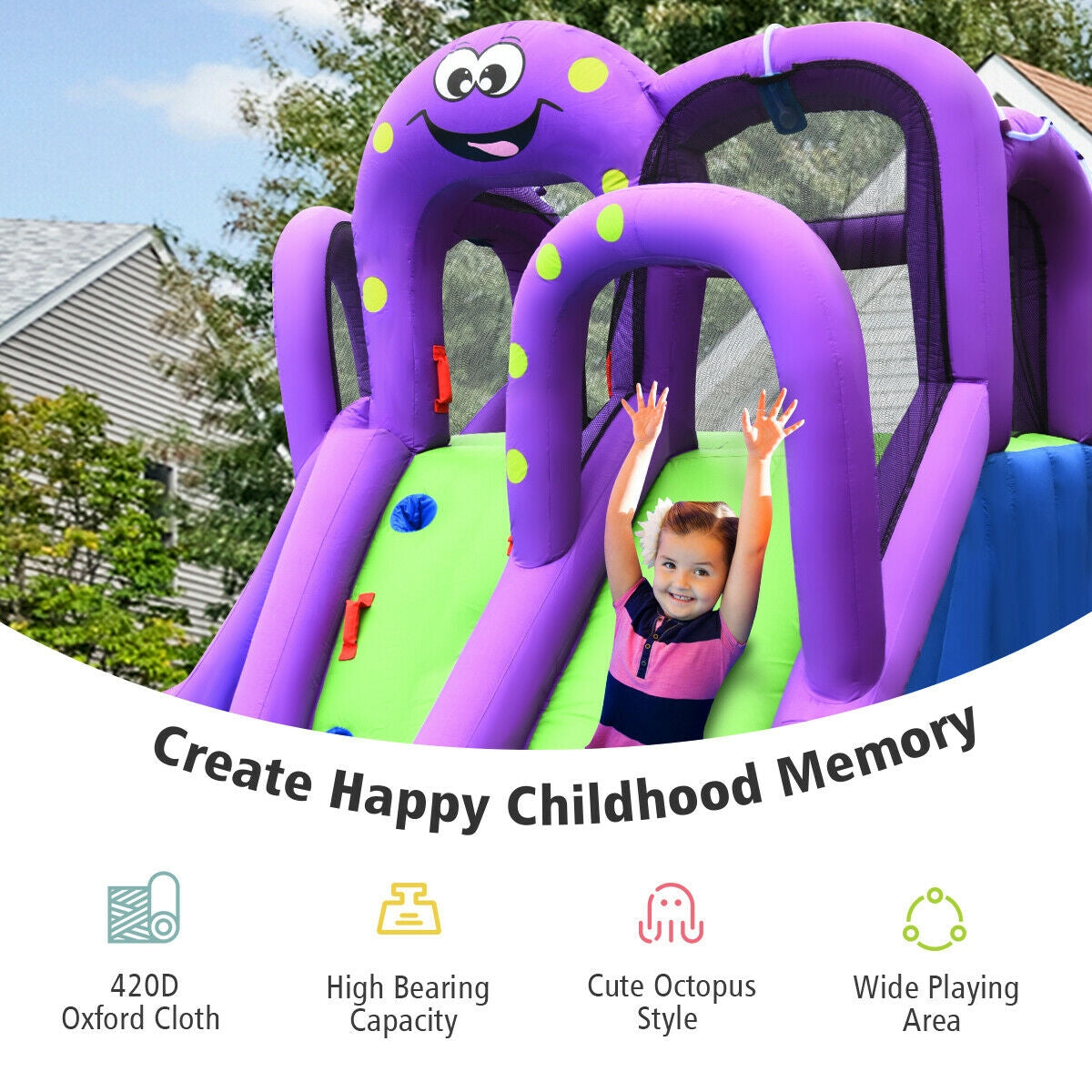Inflatable Water Park, Mighty Bounce House With Pool Bounce House at Gallery Canada