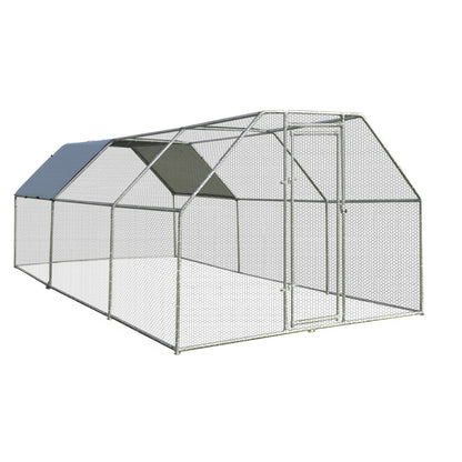 9.5 x 19 Feet Large Walk In Chicken Coop, Silver Chicken Coops at Gallery Canada