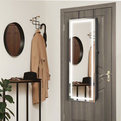 Wall Mount Touch Screen Jewelry Cabinet, Black Jewelry Armoires at Gallery Canada