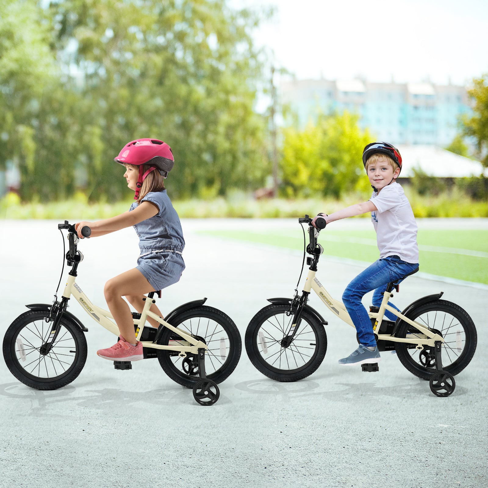 16 Inches Kids Bike With Removable Training Wheels Kids Bike at Gallery Canada