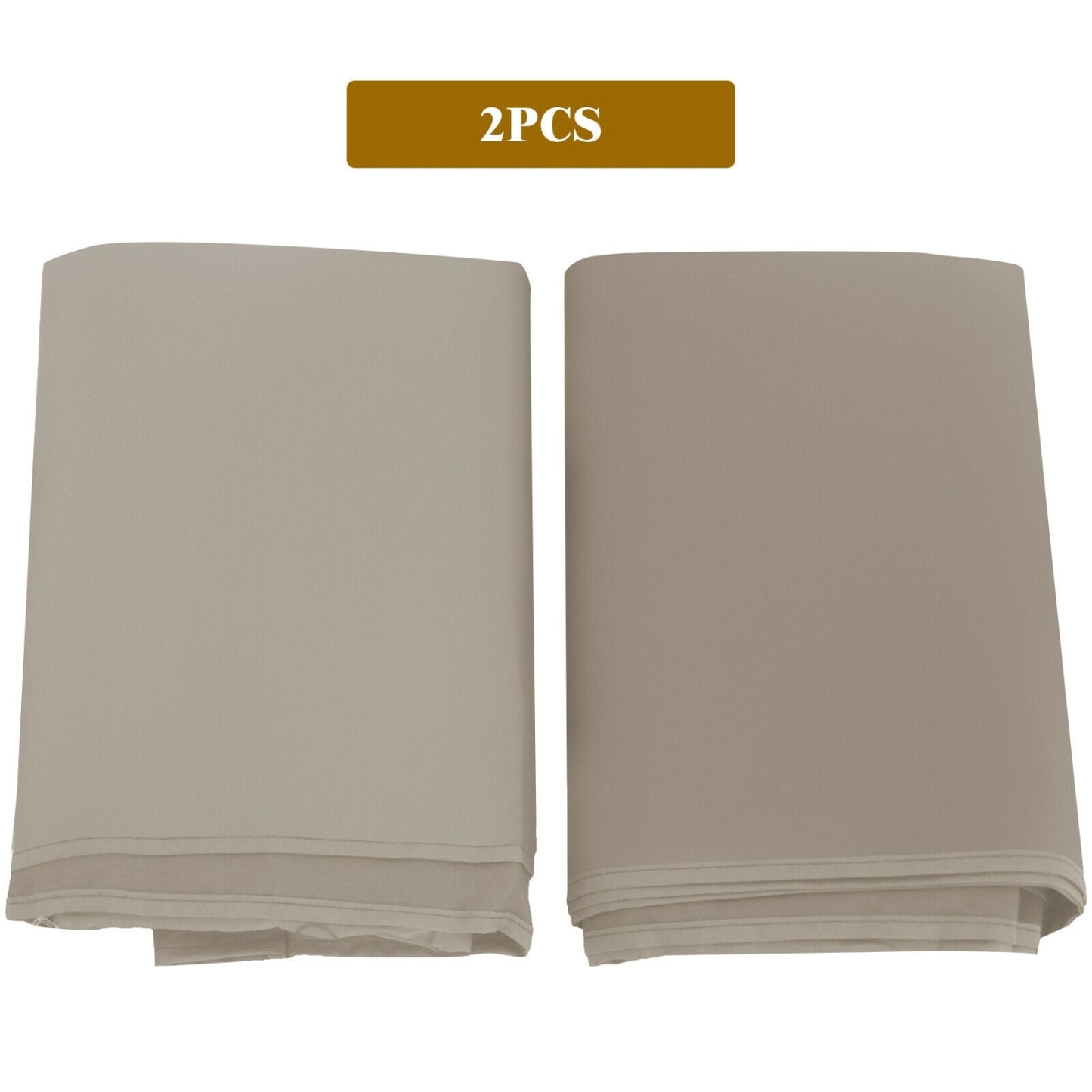 16' x 4' 2Pcs Replacement Canopy, Pergola Sun Awning, Beige Gazebos Beige at Gallery Canada