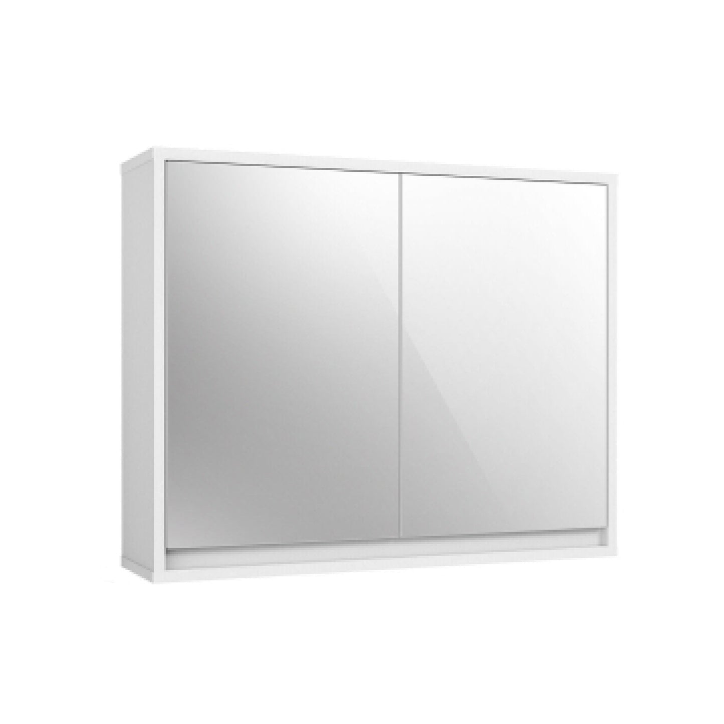 Wall Mounted Medicine Cabinet, 2 Door, White Wall Cabinets at Gallery Canada