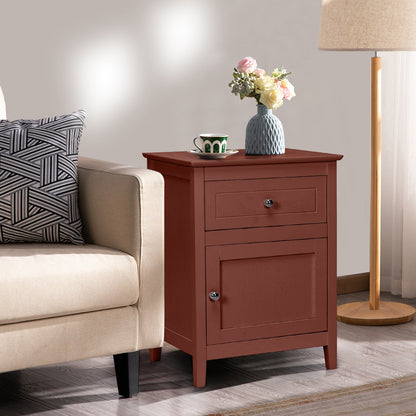 2-Tier Accent Table, Walnut Nightstands at Gallery Canada