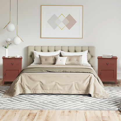 2-Tier Accent Table, Walnut Nightstands at Gallery Canada