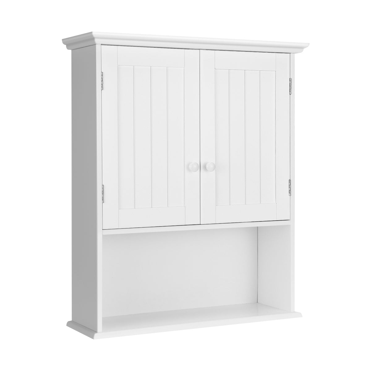 2-Door Wall Mount Bathroom Storage Cabinet, White Wall Cabinets White at Gallery Canada
